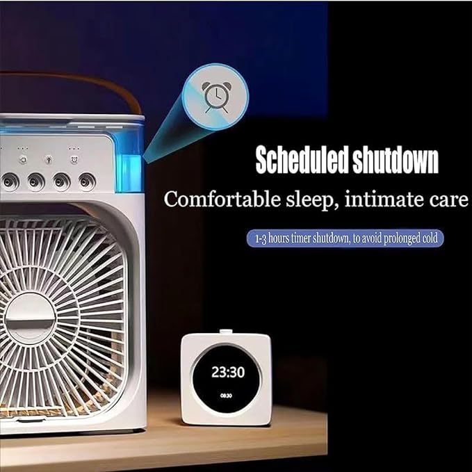 Portable Air Conditioner Fan With Ice Box
