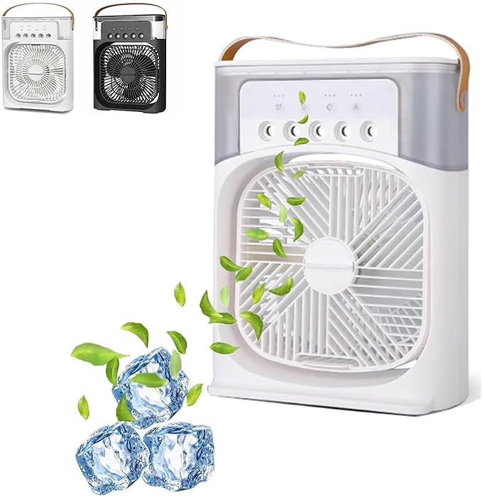 Portable Air Conditioner Fan With Ice Box